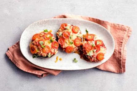 Portobello-pizza