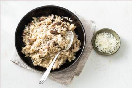 Risotto met paddenstoelen