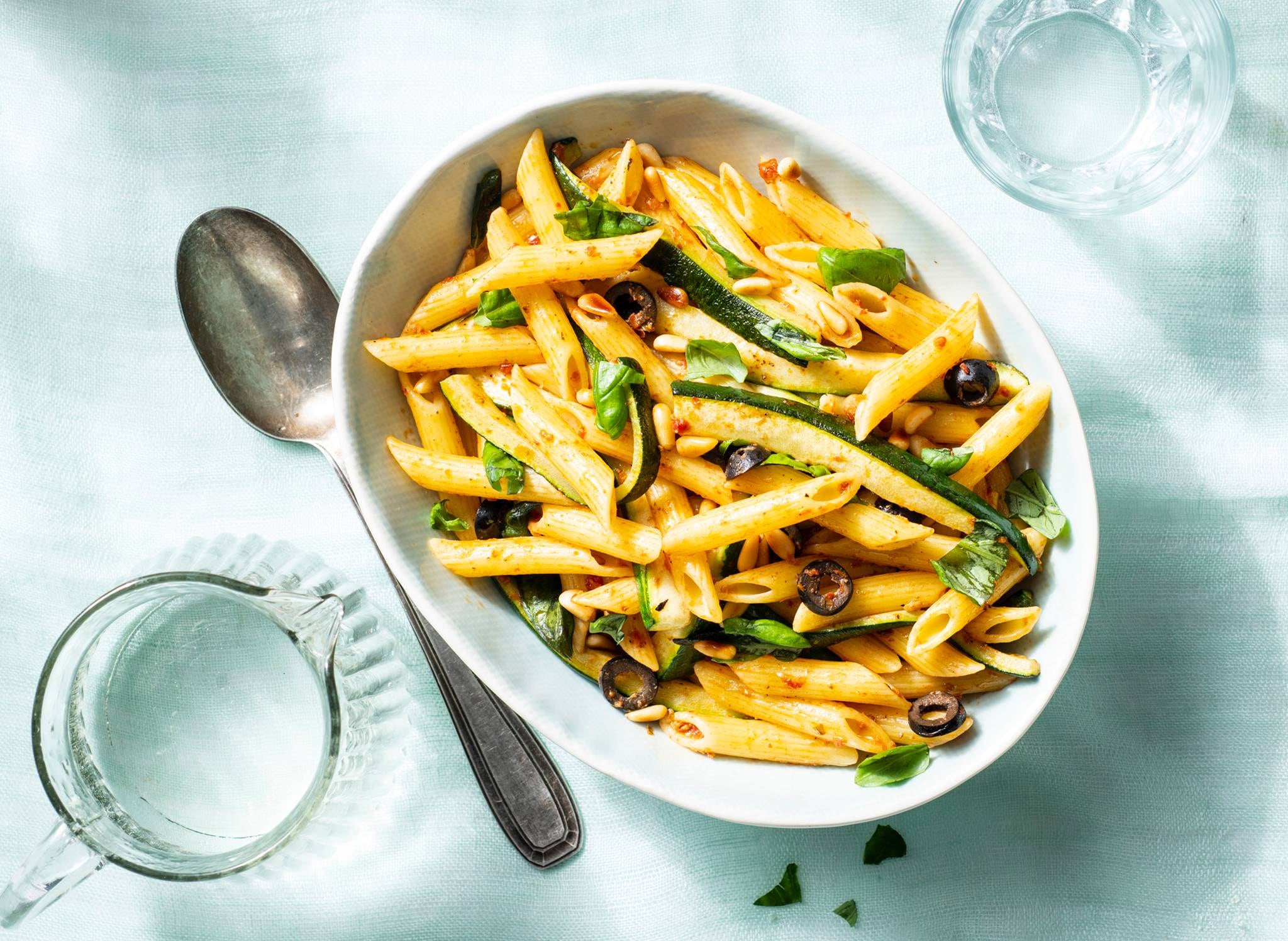 Zomerse pastasalade recept Allerhande Albert Heijn