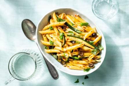 Zomerse pastasalade
