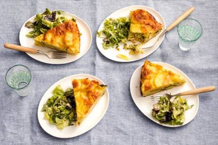 Broccoli-aardappeltaart