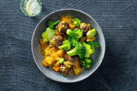 Indiase balletjes met zoete aardappel