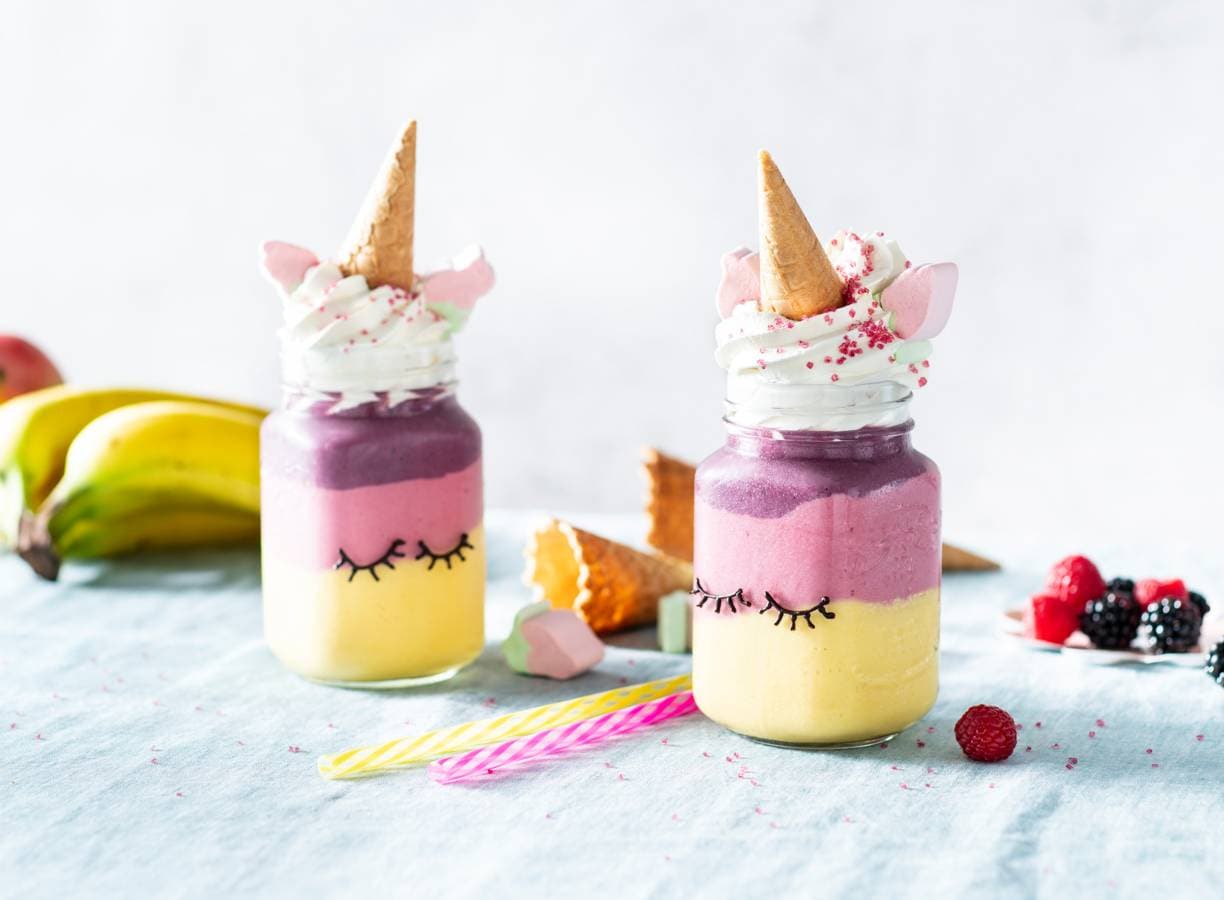 Unicorn smoothie