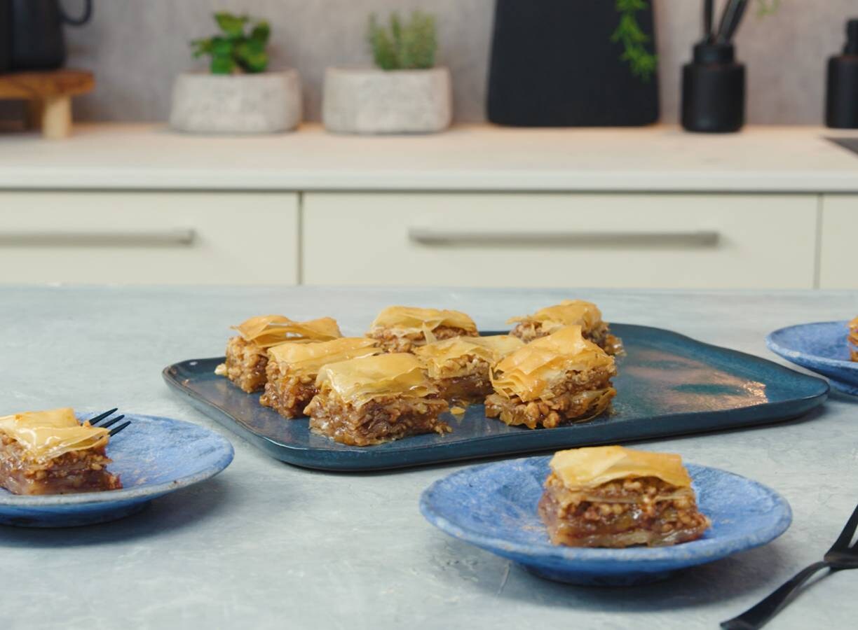 Baklava maken