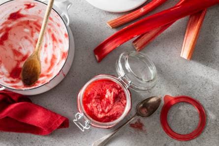 Rabarber koken (voor rabarbercompote)