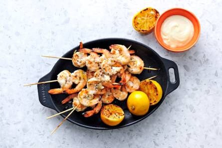 Gamba's met aioli