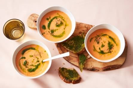 Gazpacho & knoflooktoast