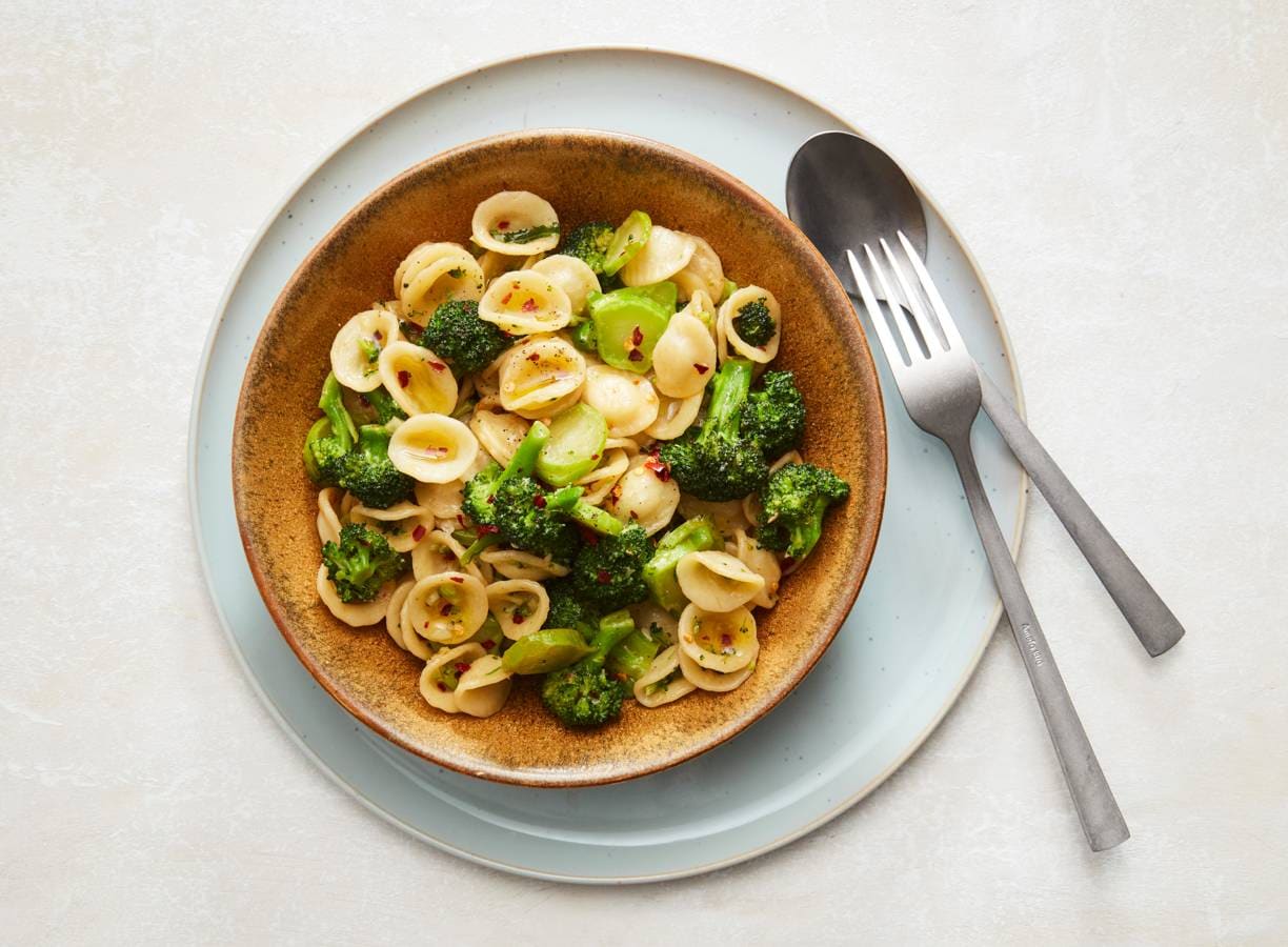Pasta met broccoli en ansjovis