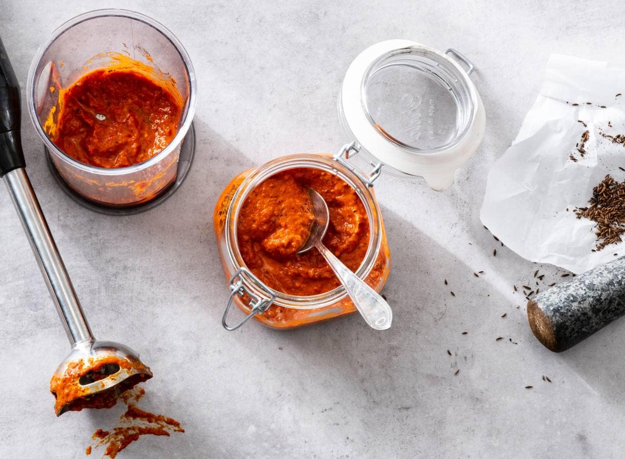 Harissa maken