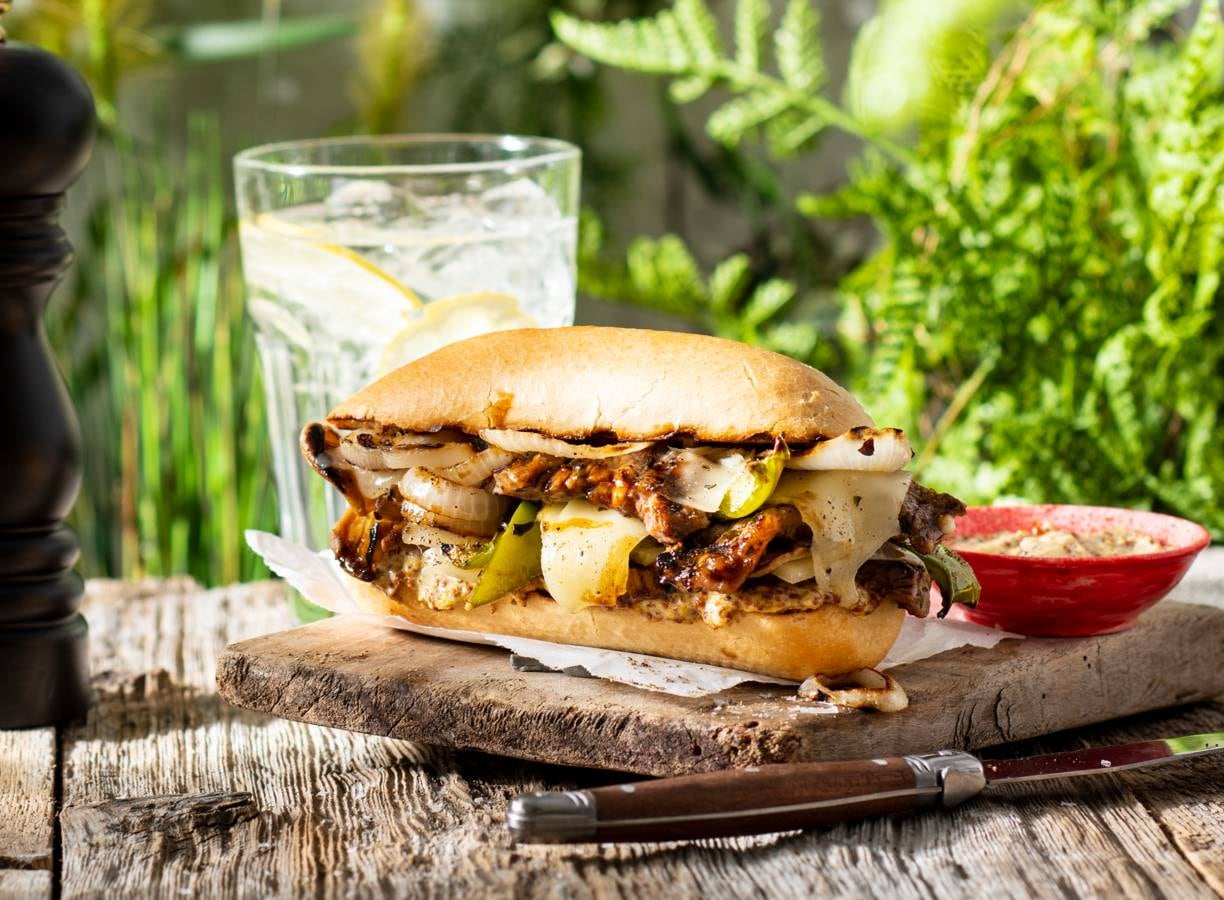 BBQ steak sandwich van Jord Althuizen