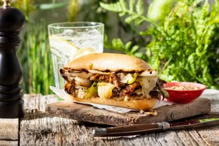 BBQ steak sandwich van Jord Althuizen