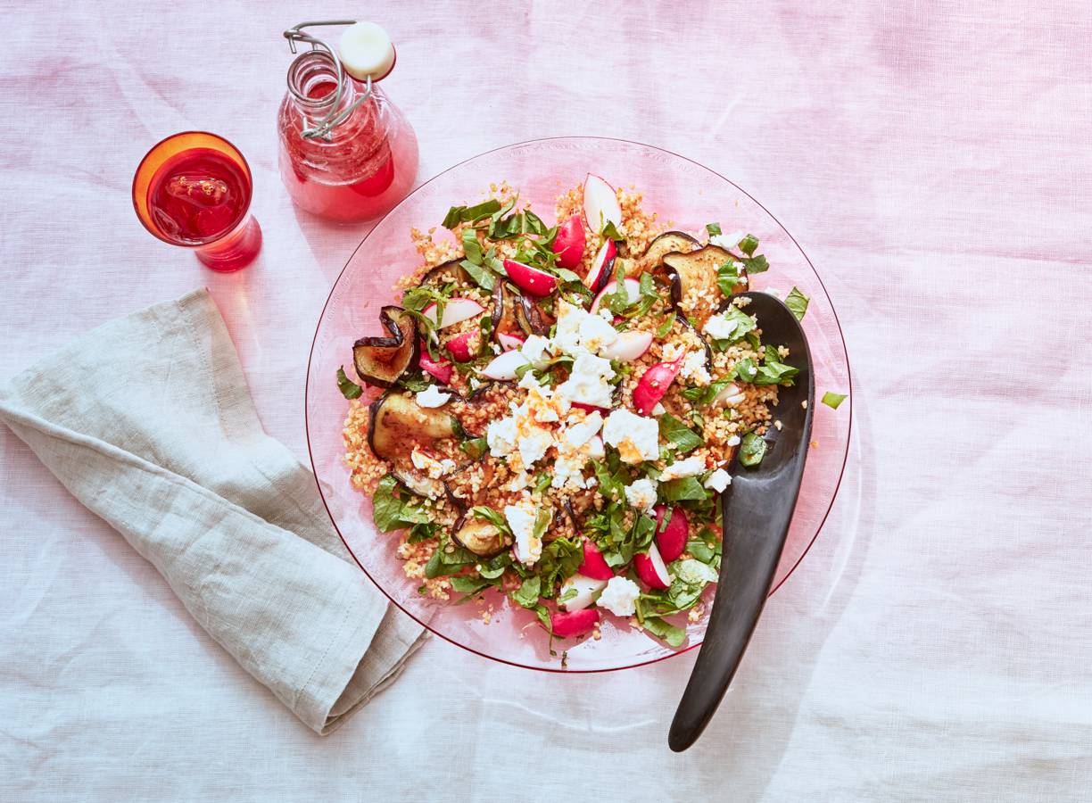 Bulgursalade met munt