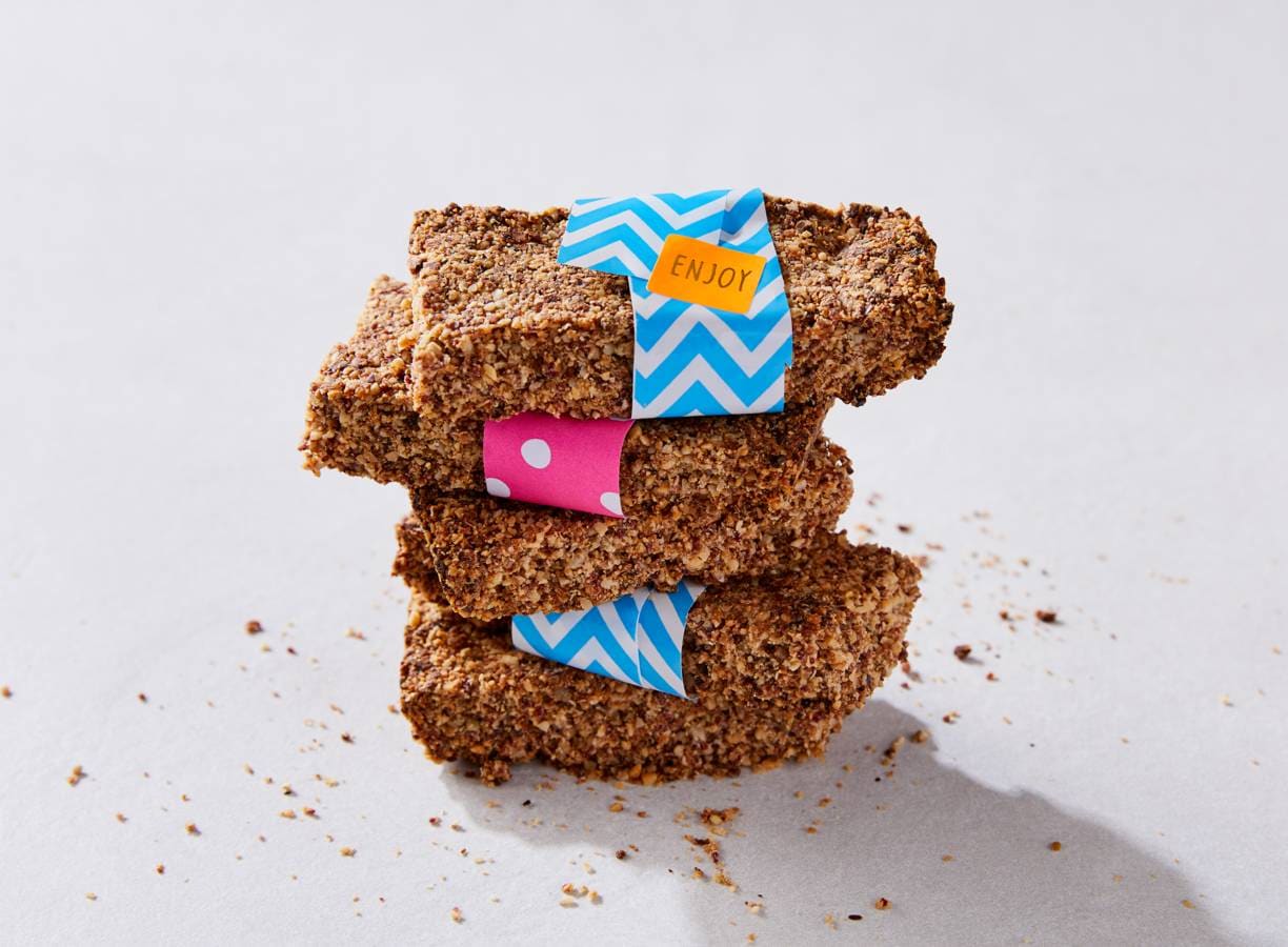 Gezonde snackrepen