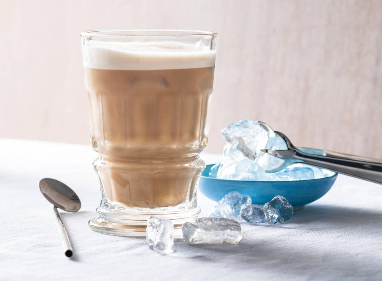 Iced haverlatte