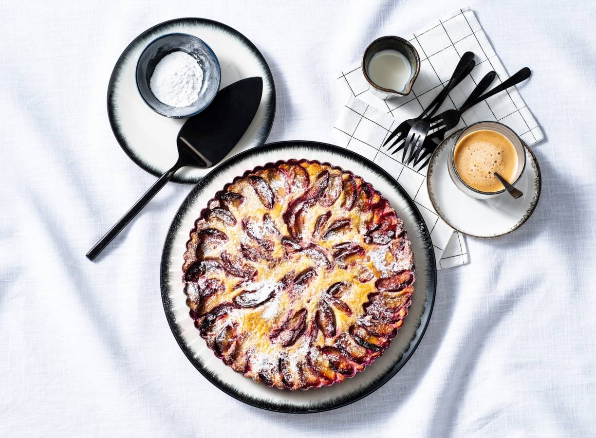 Pruimenclafoutis