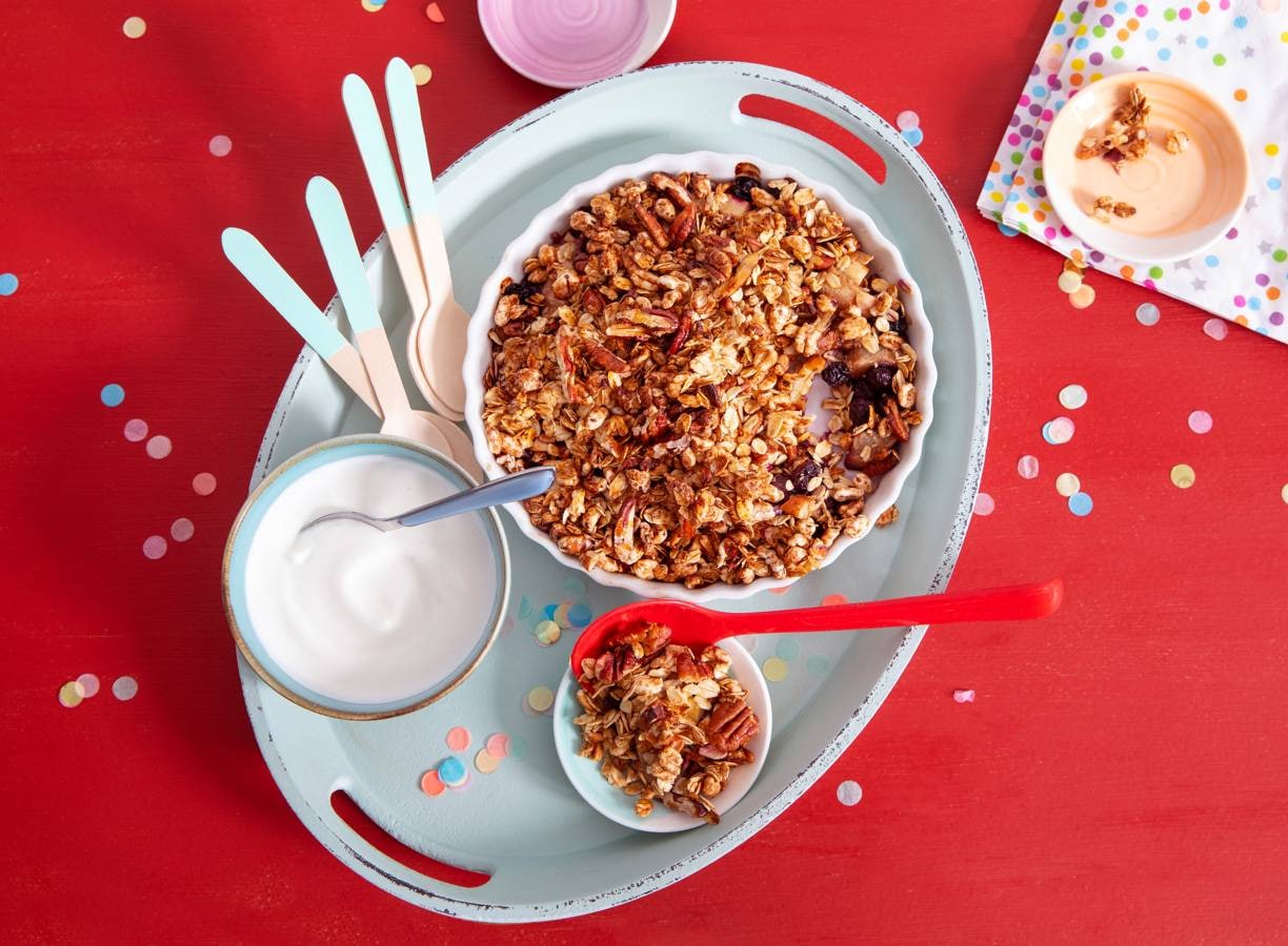 Kruimelige appeltaart