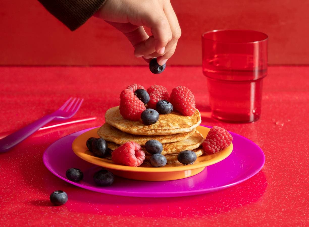 Pancakes met banaan