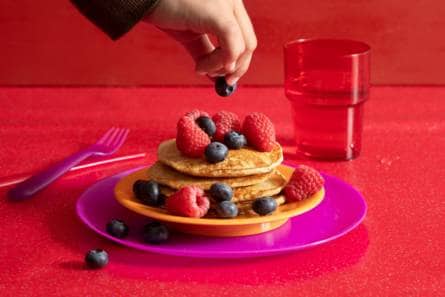Pancakes met banaan