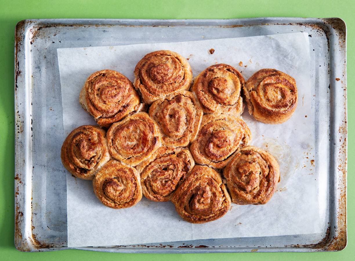Slome kaneelslakken (kaneelbroodjes)