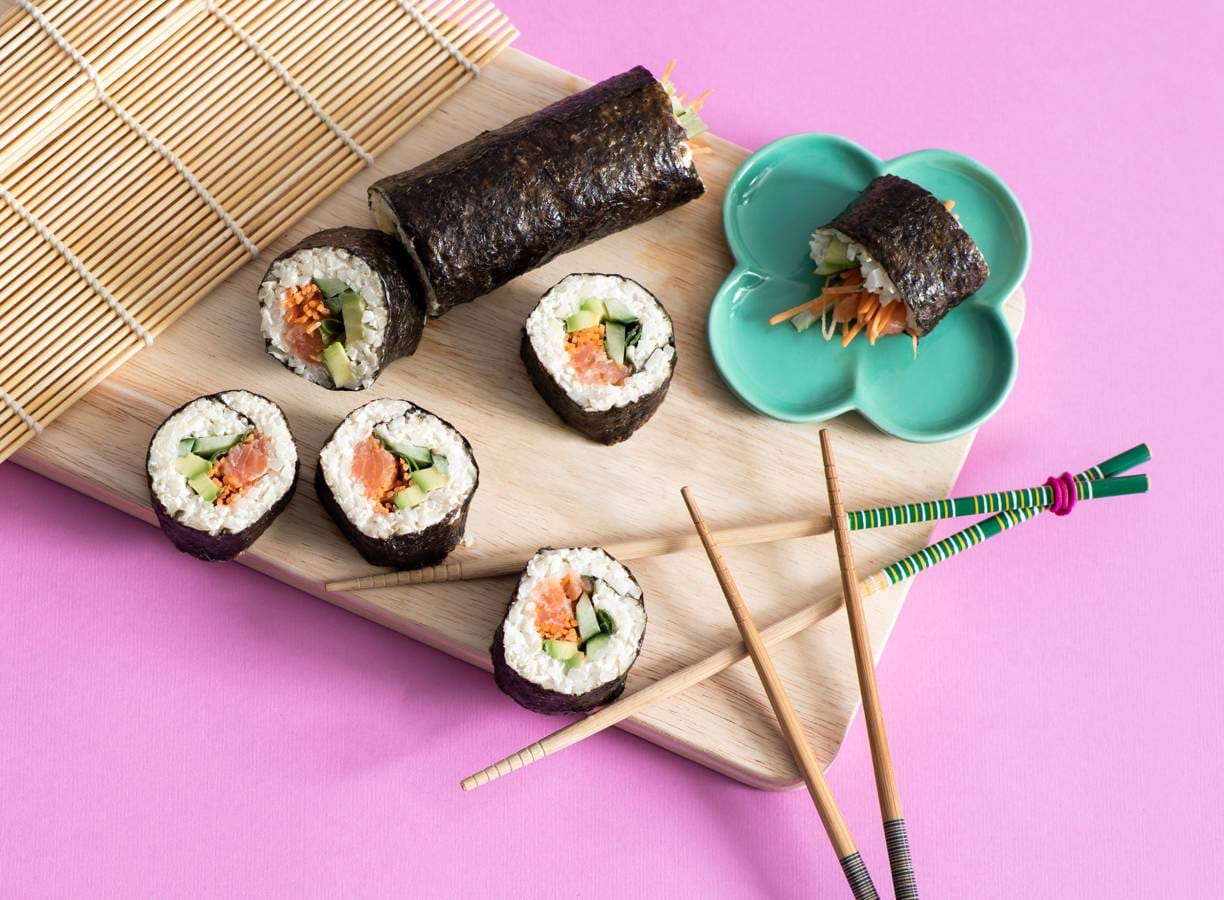 Bloemkoolsushi