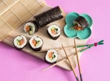 Zet je koksmuts maar op voor deze sushi!