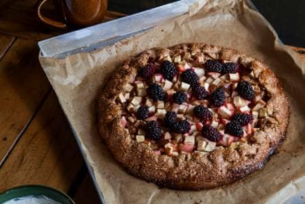 Galette met herfstfruit