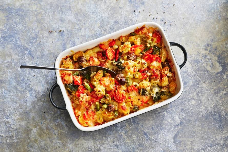 Ovenschotel Van Pasta, Groente En Balletjes - Recept - Allerhande - Albert Heijn-image