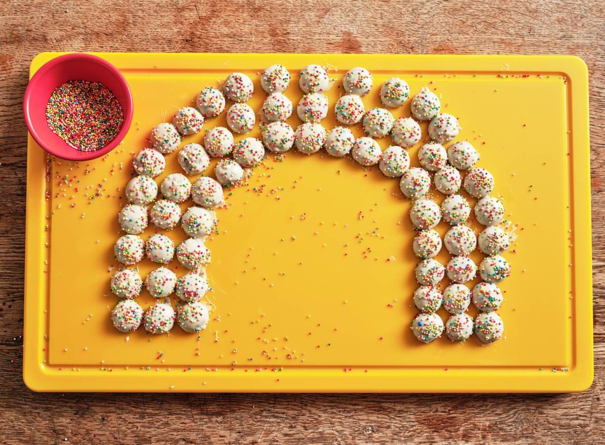 Kruidnoten met chocolade en discodip