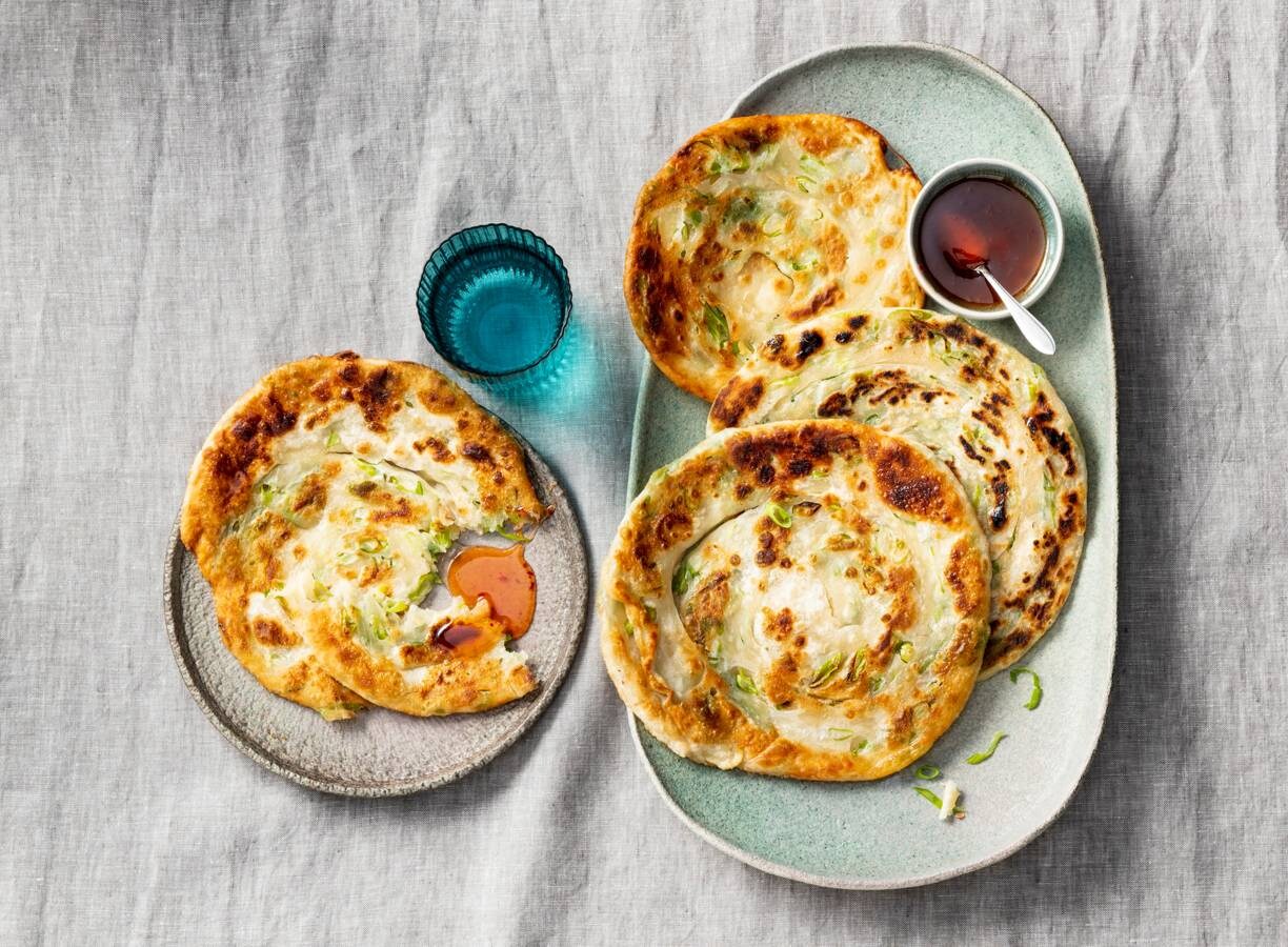 Scallion pancakes
