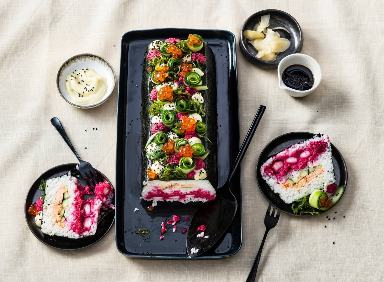 Sushi-cake