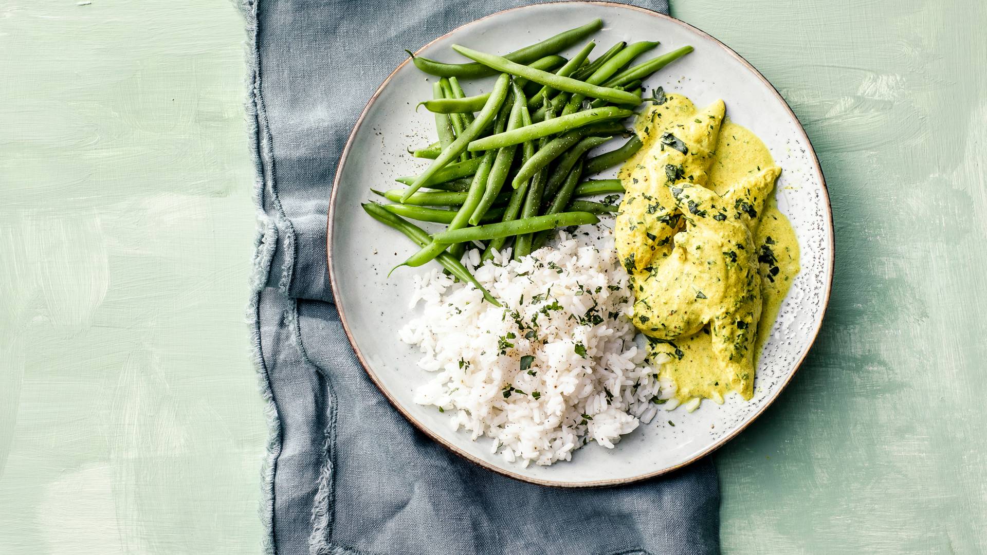 Kip kerrie met sperziebonen4 recept - Allerhande | Albert Heijn België