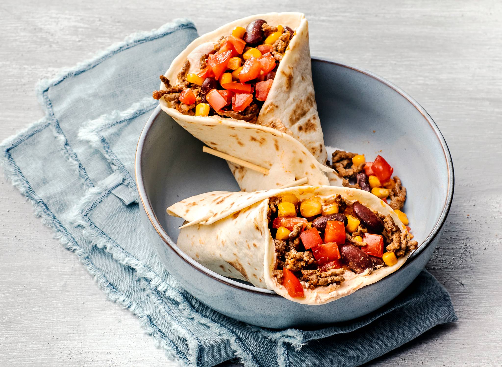 Wraps Met Tomaat En Gehakt Recept - Allerhande | Albert Heijn