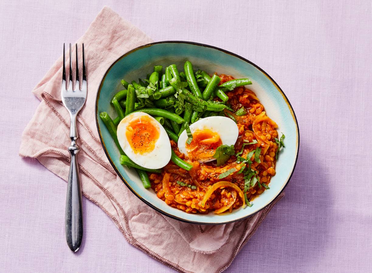 Dahl Met Spinazie Recept Allerhande Albert Heijn Belgi