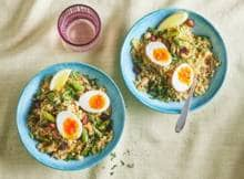 Picknicktip: Couscous doet het altijd goed. Lekker met broccoli, asperge en ei!