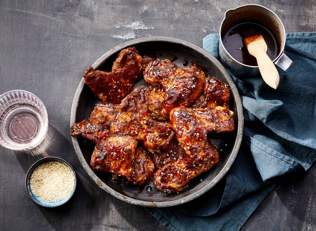Sticky chicken marinade