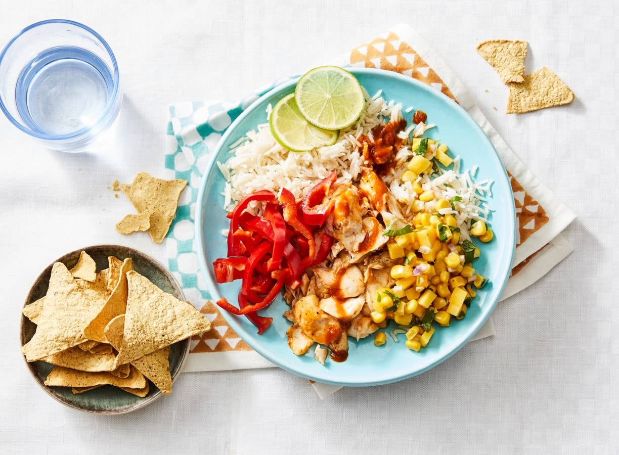 Rijst met kabeljauw en chipotlesaus (advertorial)