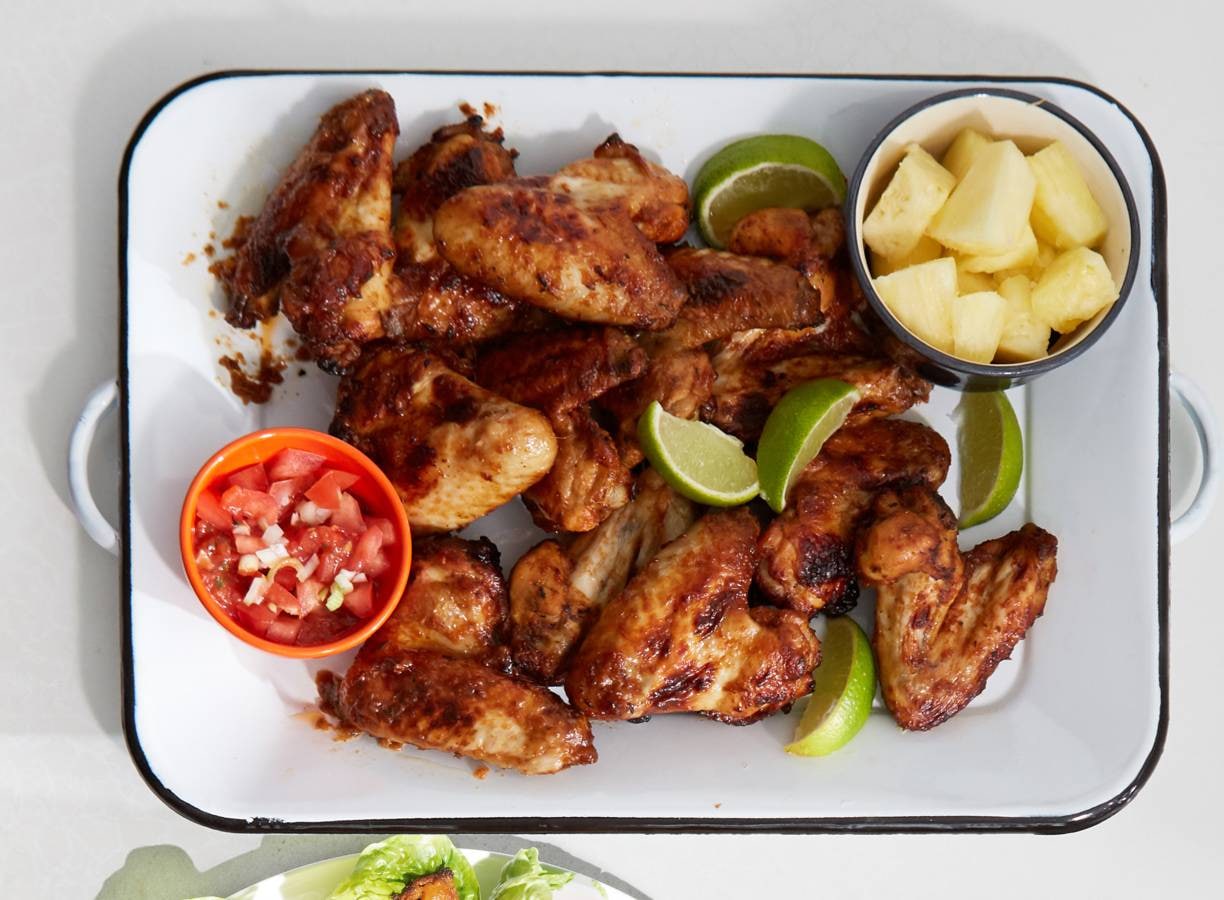 Gekruide chickenwings