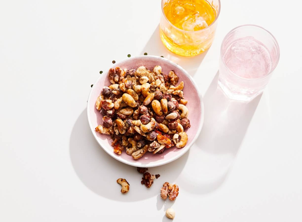 Notenmix met garam masala