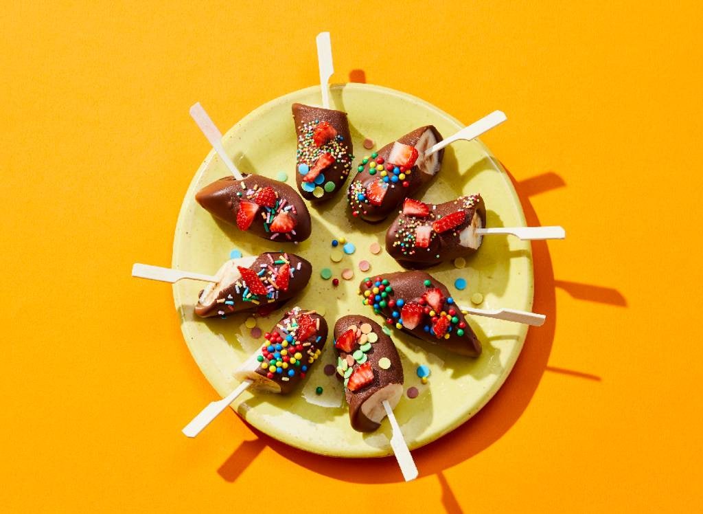 Frozen bananas recept Allerhande Albert Heijn