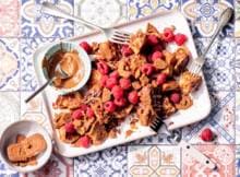 Wow! Deze kleine wentelteefjes met speculoos pasta én crumble zijn pas echt om je vingers bij af te likken, zo lekker.