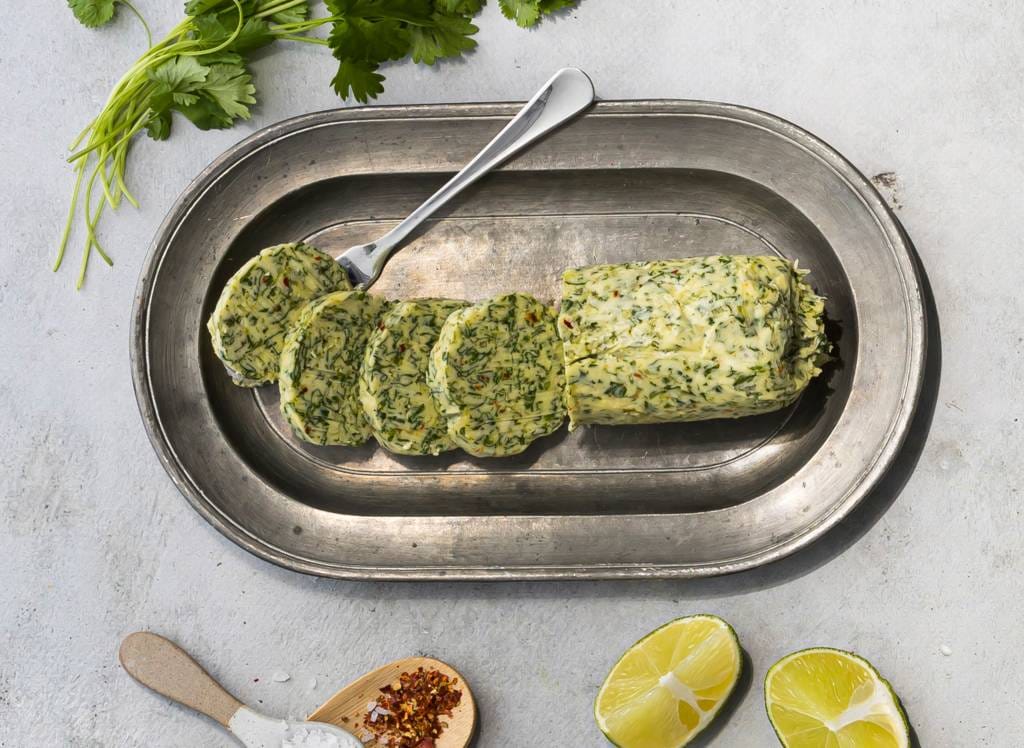 Korianderlimoenboter recept Allerhande Albert Heijn