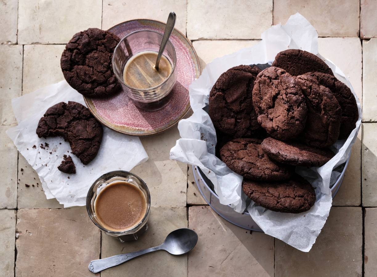 Vegan chocoladekoekjes