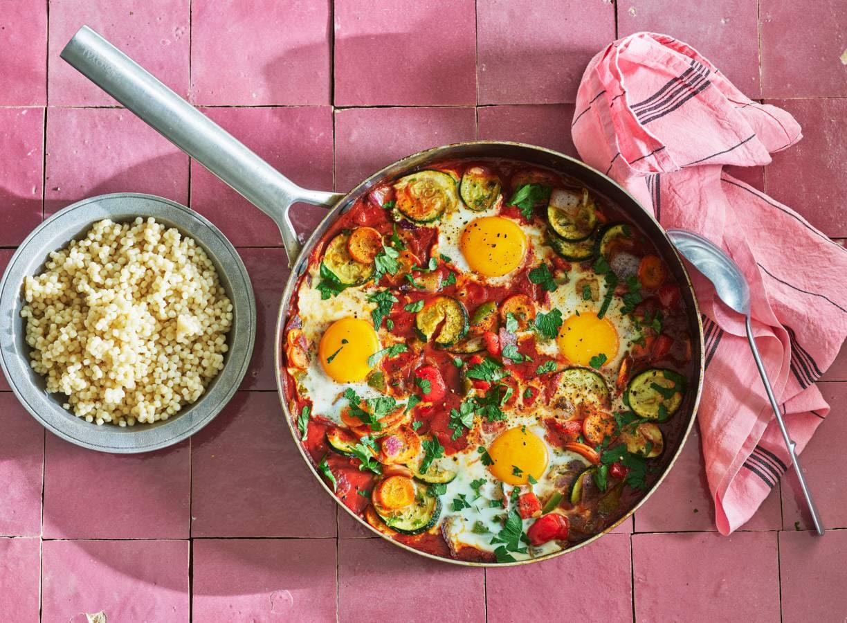 Shakshuka met Provençaalse groente