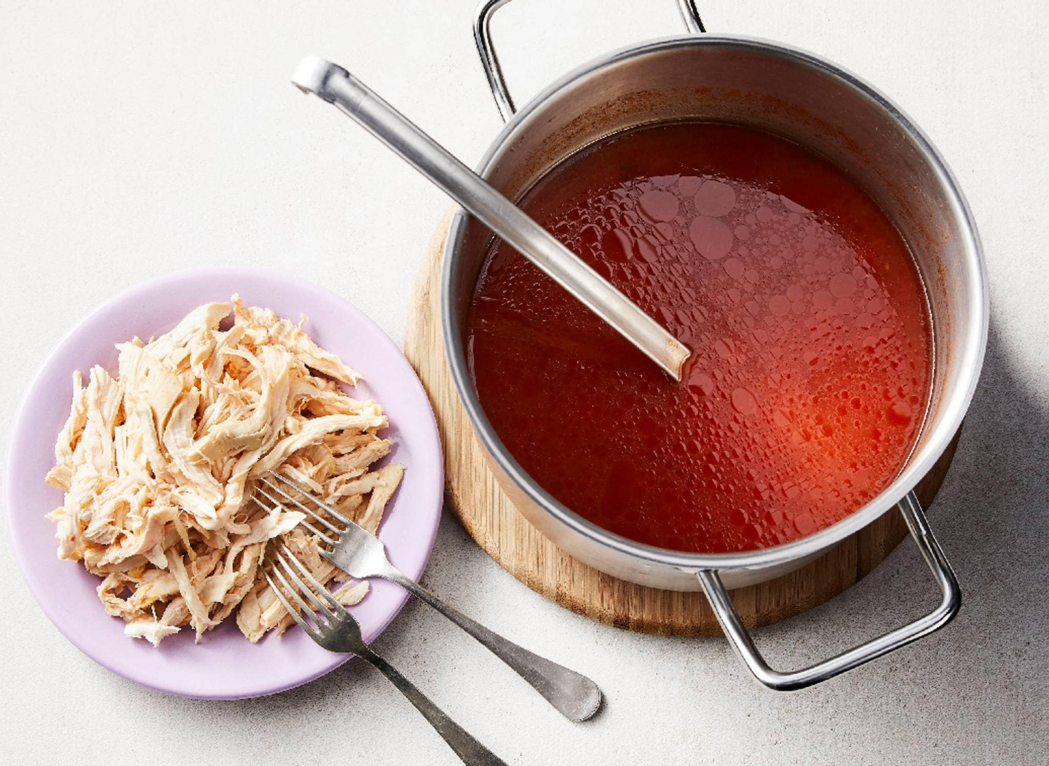 Kipfilet in bouillon recept Allerhande Albert Heijn