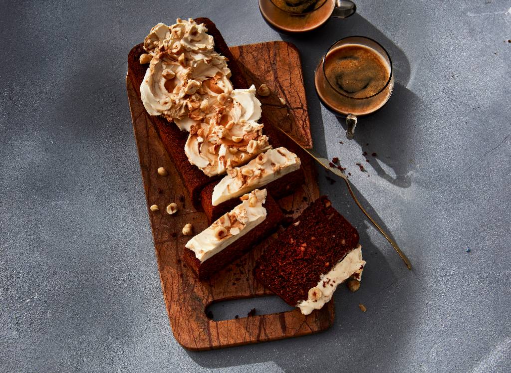 Koffie-chocoladecake met kardamom