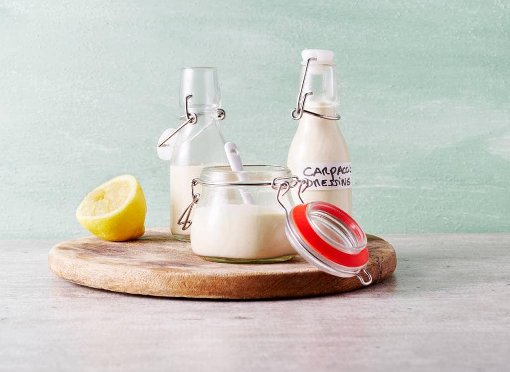 Carpaccio dressing recept Allerhande Albert Heijn België