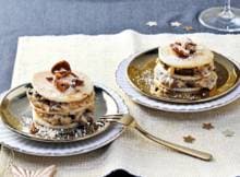 Paddenstoelenragout met bladerdeeg en parmezaan