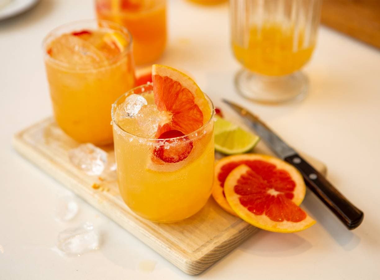 Mocktail van grapefruit, tonic en jalapeño recept Allerhande Albert