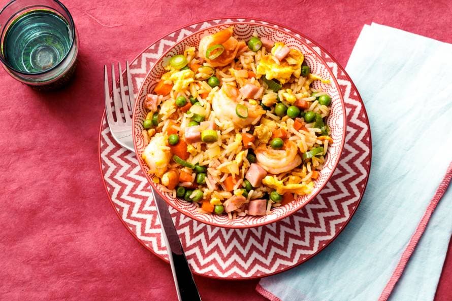 Yang chow fan (Chinese gebakken rijst)-image