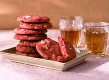 Rood, roder, koekjes: red velvet koekjes kunnen altijd.